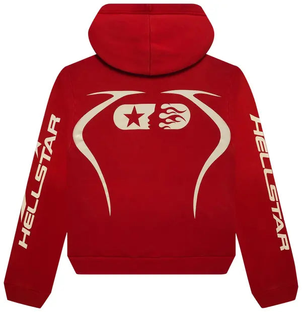 Hellstar Sports Athlete Hoodie 'Red'