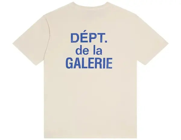 Gallery Dept. French Tee 'Cream/Blue'