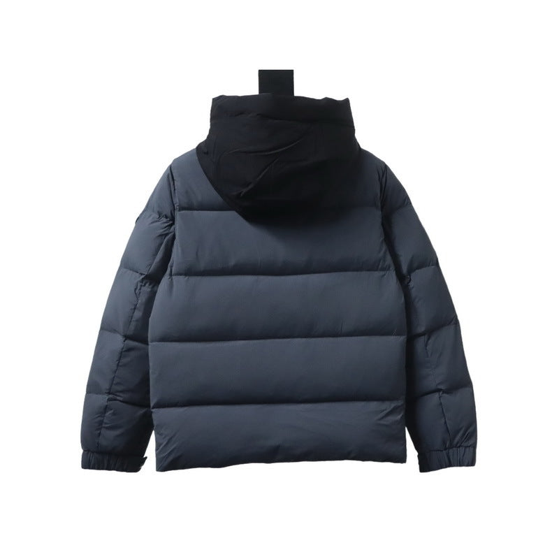 Moncler Madeira Hooded Short Down Jacket 'Grey'