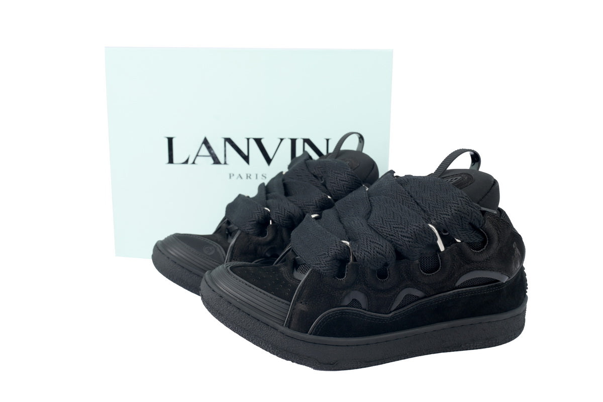 Lanvin Curb Sneakers 'Black'