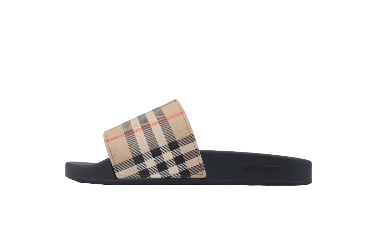 Burberry Check Slide 'Archive Beige'