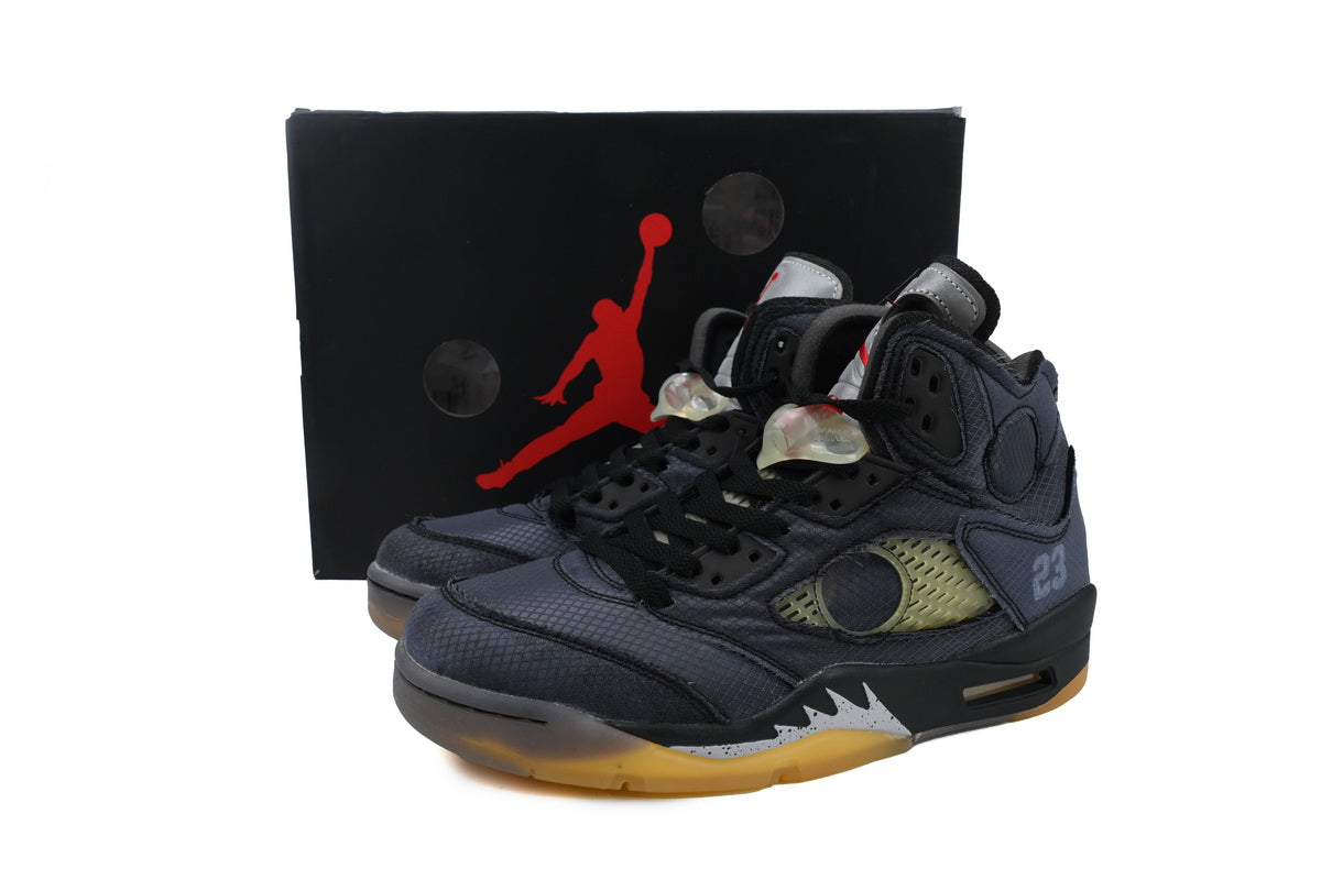 Off-White x Air Jordan 5 Retro SP 'Muslin'