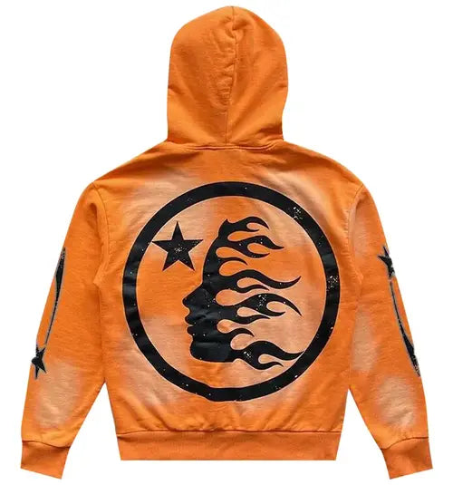 Hellstar Hoodie 'Fire Orange'