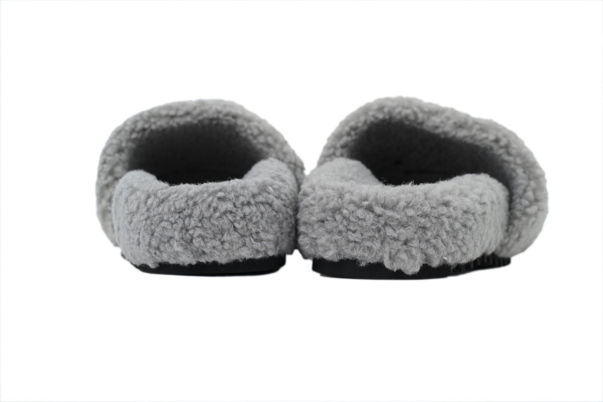 Louis Vuitton Fluffy Slides 'Grey'