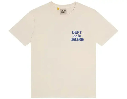 Gallery Dept. French Tee 'Cream/Blue'