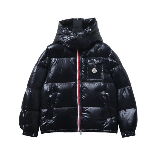 Moncler Montbeliard Hooded Short Down Jacket 'Black'