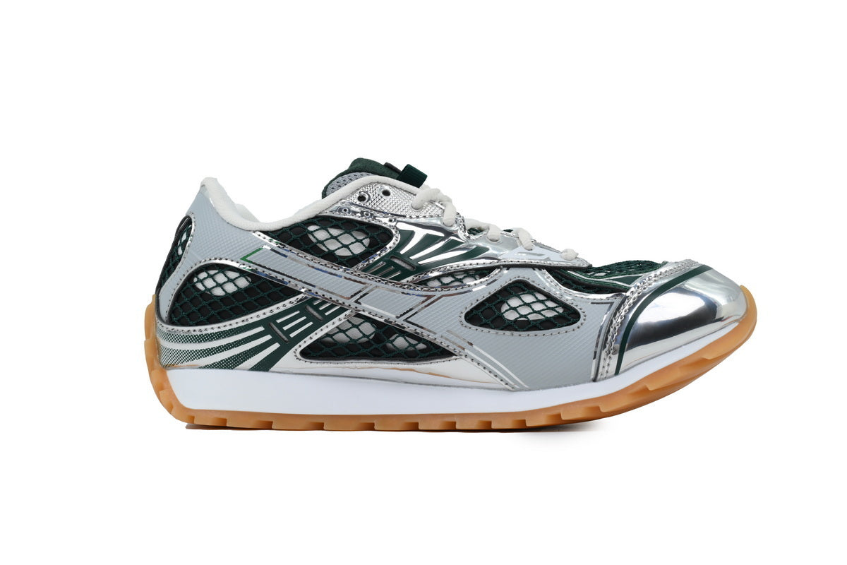 Bottega Veneta Orbit 'Dark Green Silver'