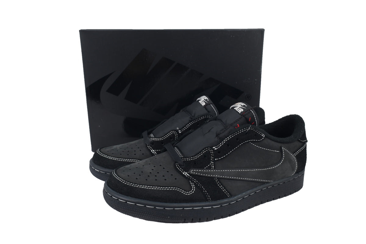 Travis Scott x Air Jordan 1 Retro Low 'Black Phantom'