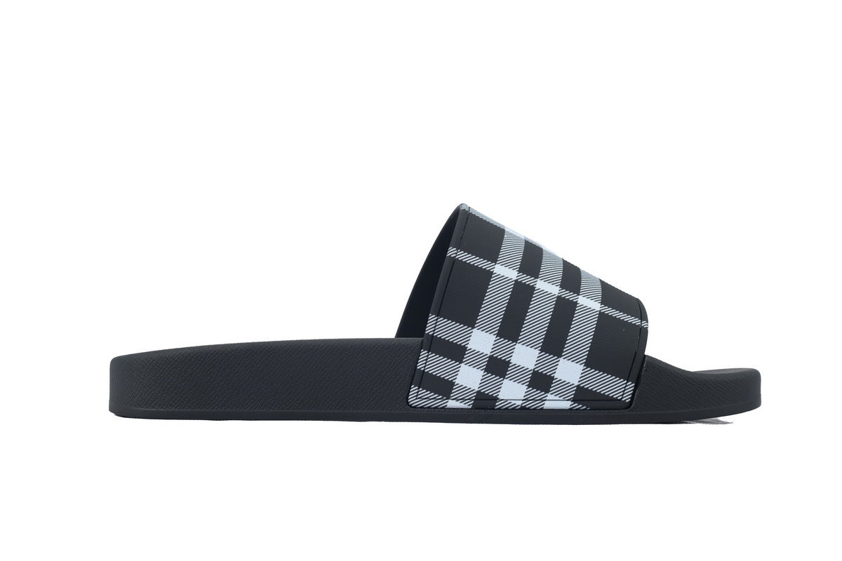Burberry Check Slide 'Archive Black'