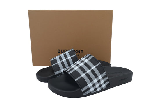Burberry Check Slide 'Archive Black'