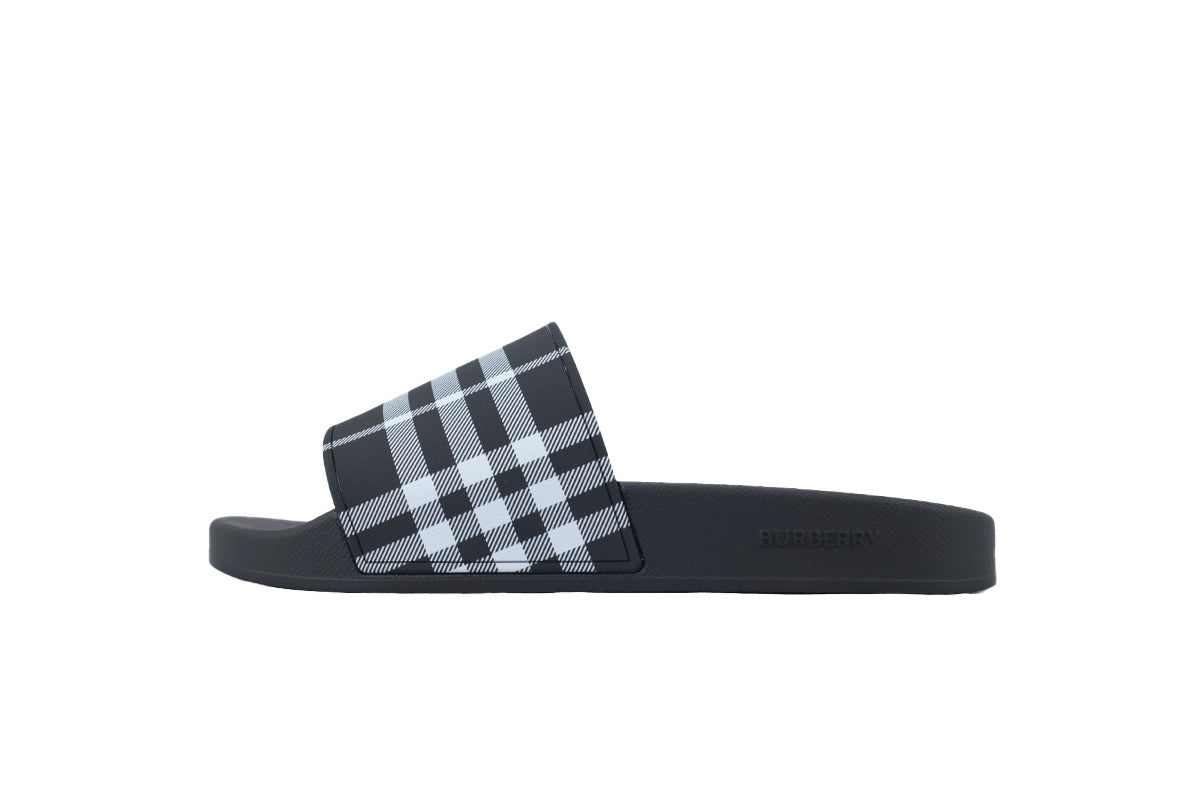 Burberry Check Slide 'Archive Black'