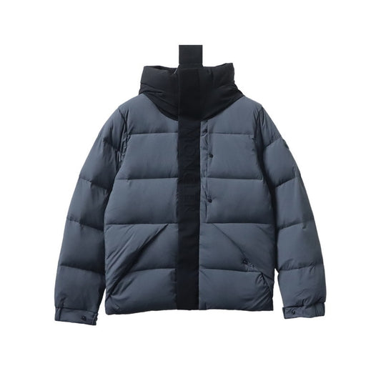 Moncler Madeira Hooded Short Down Jacket 'Grey'